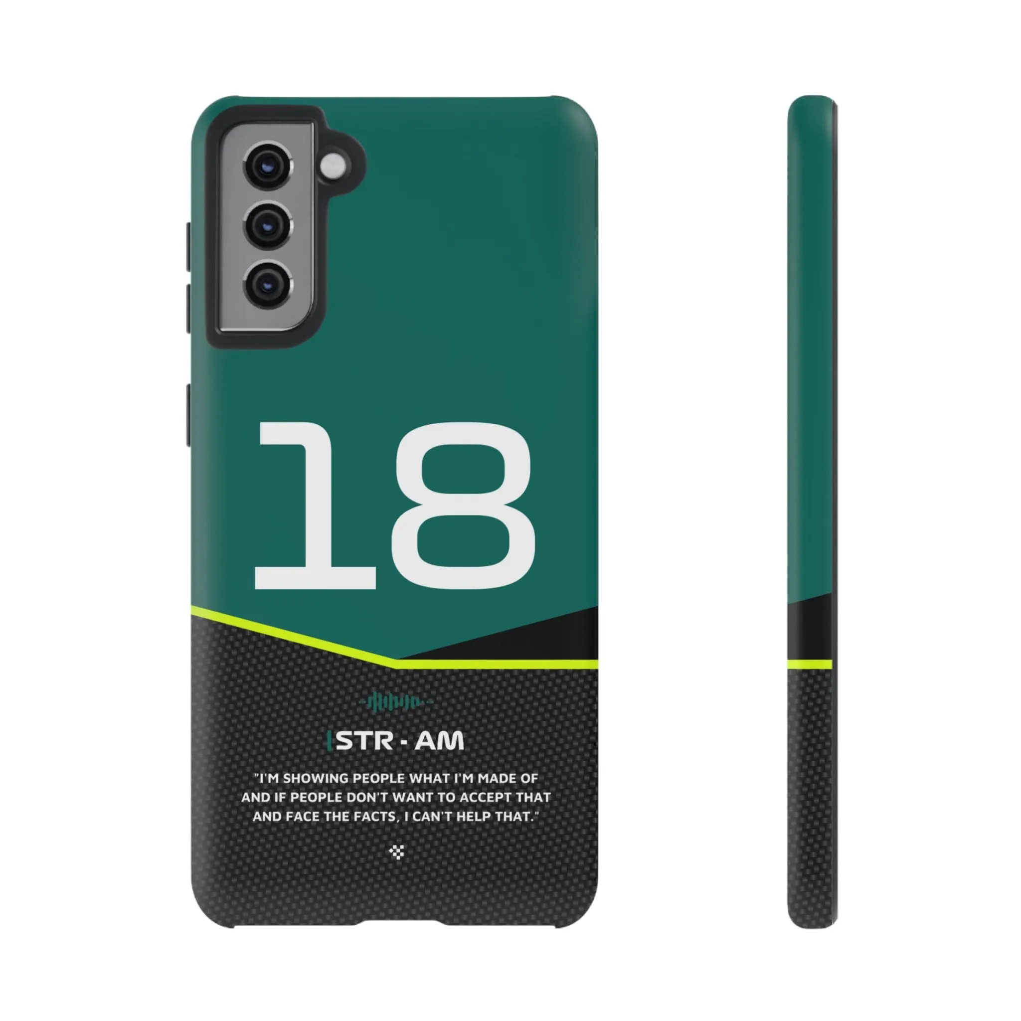 Lance Stroll F1 Car Phone Case 2024