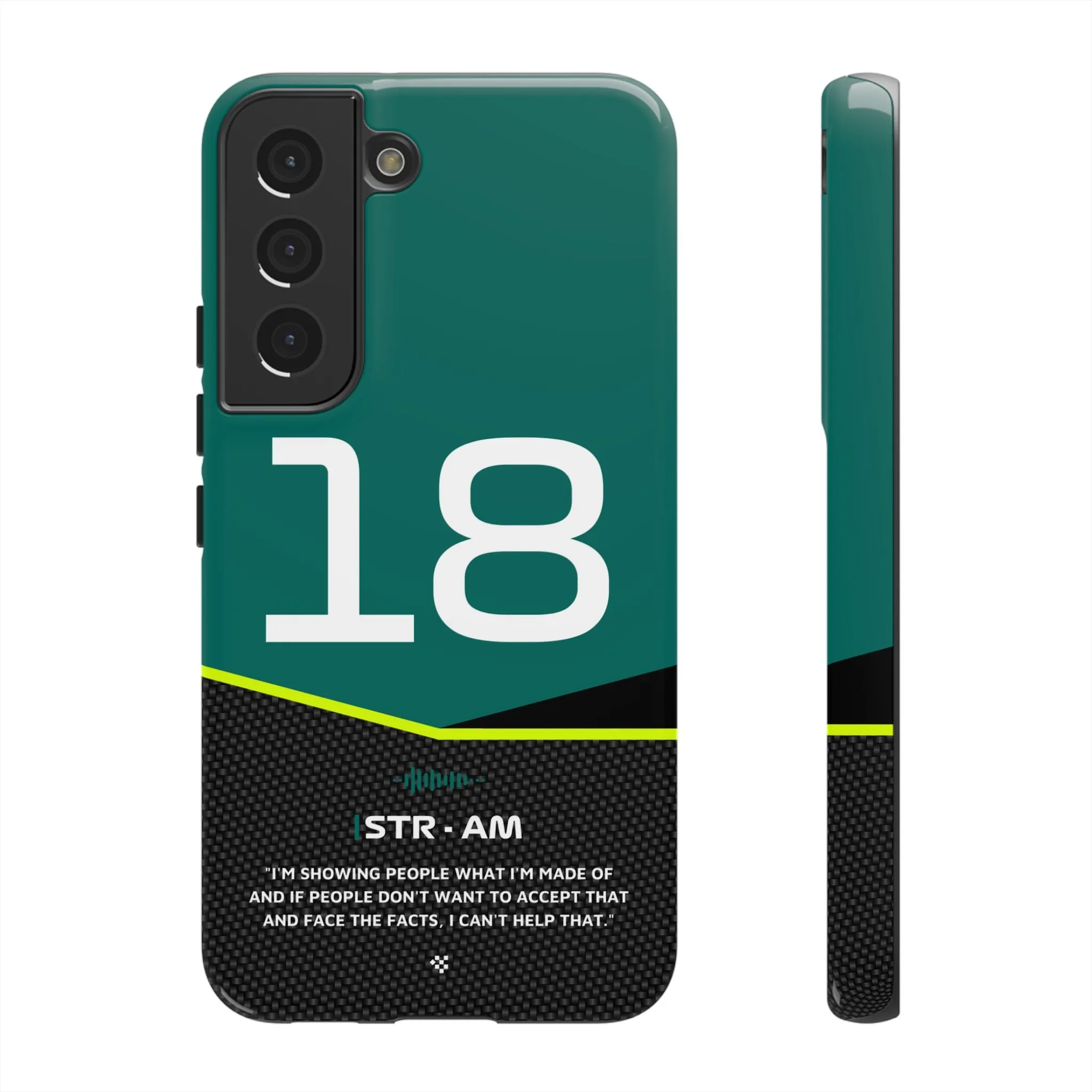 Lance Stroll F1 Car Phone Case 2024