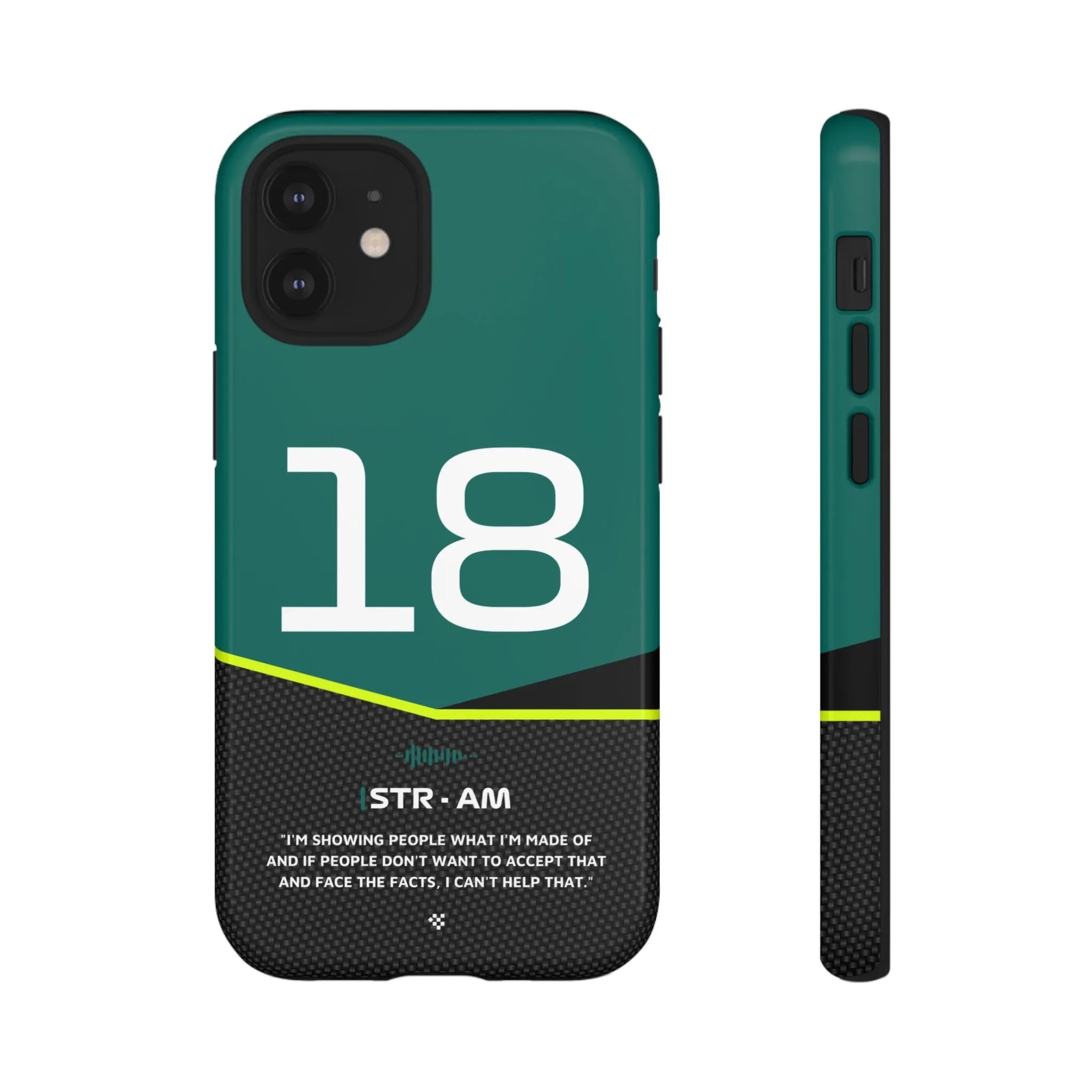 Lance Stroll F1 Car Phone Case 2024