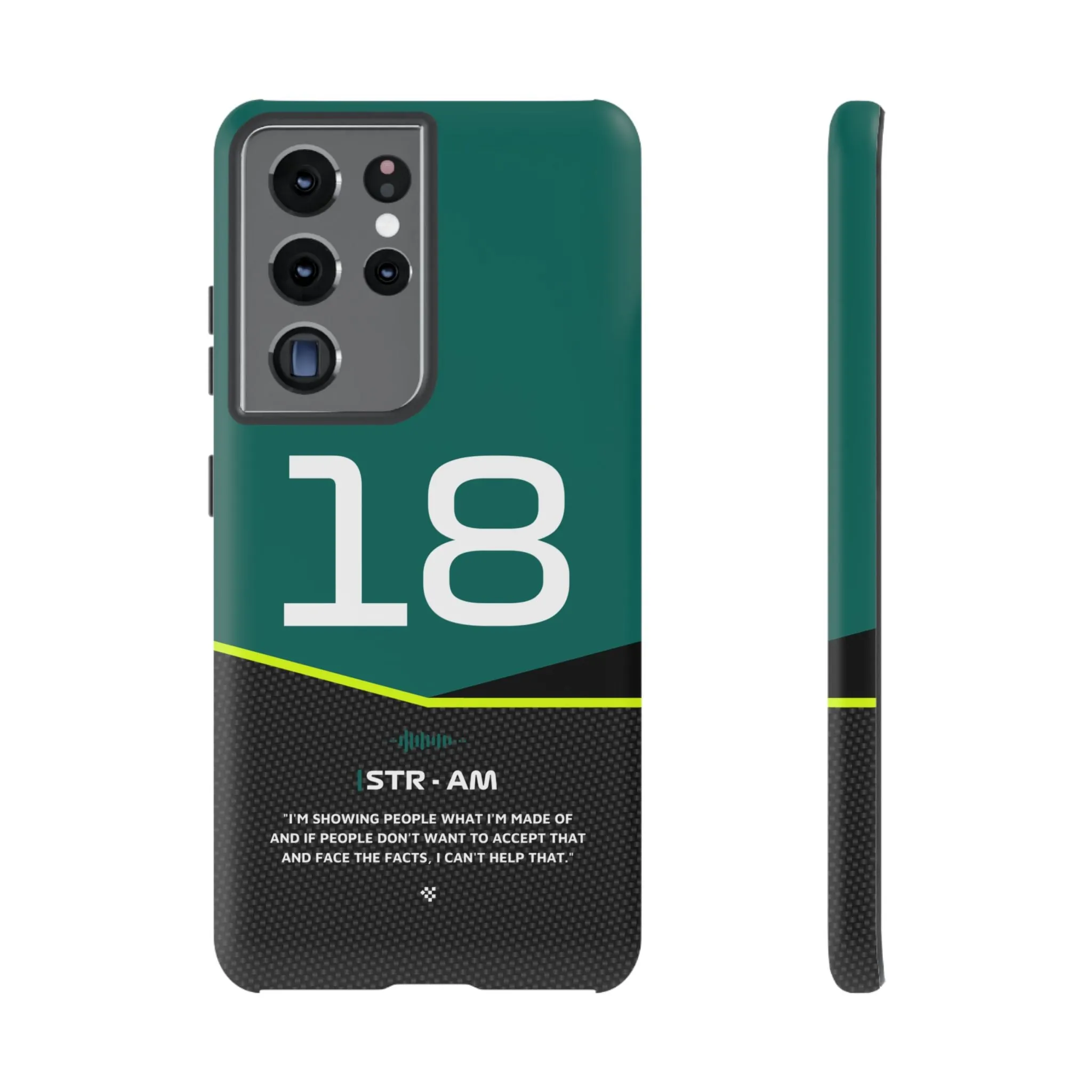 Lance Stroll F1 Car Phone Case 2024