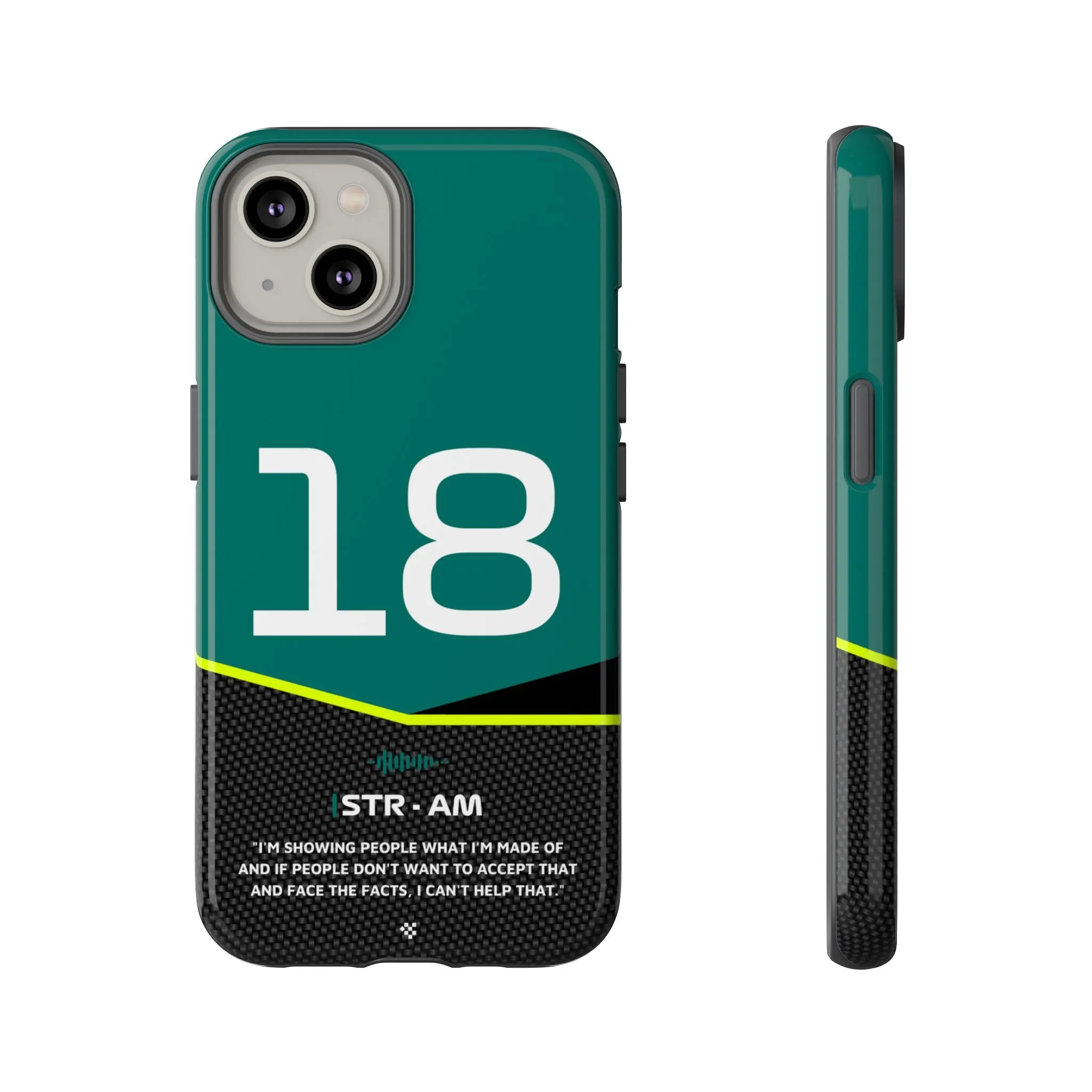 Lance Stroll F1 Car Phone Case 2024