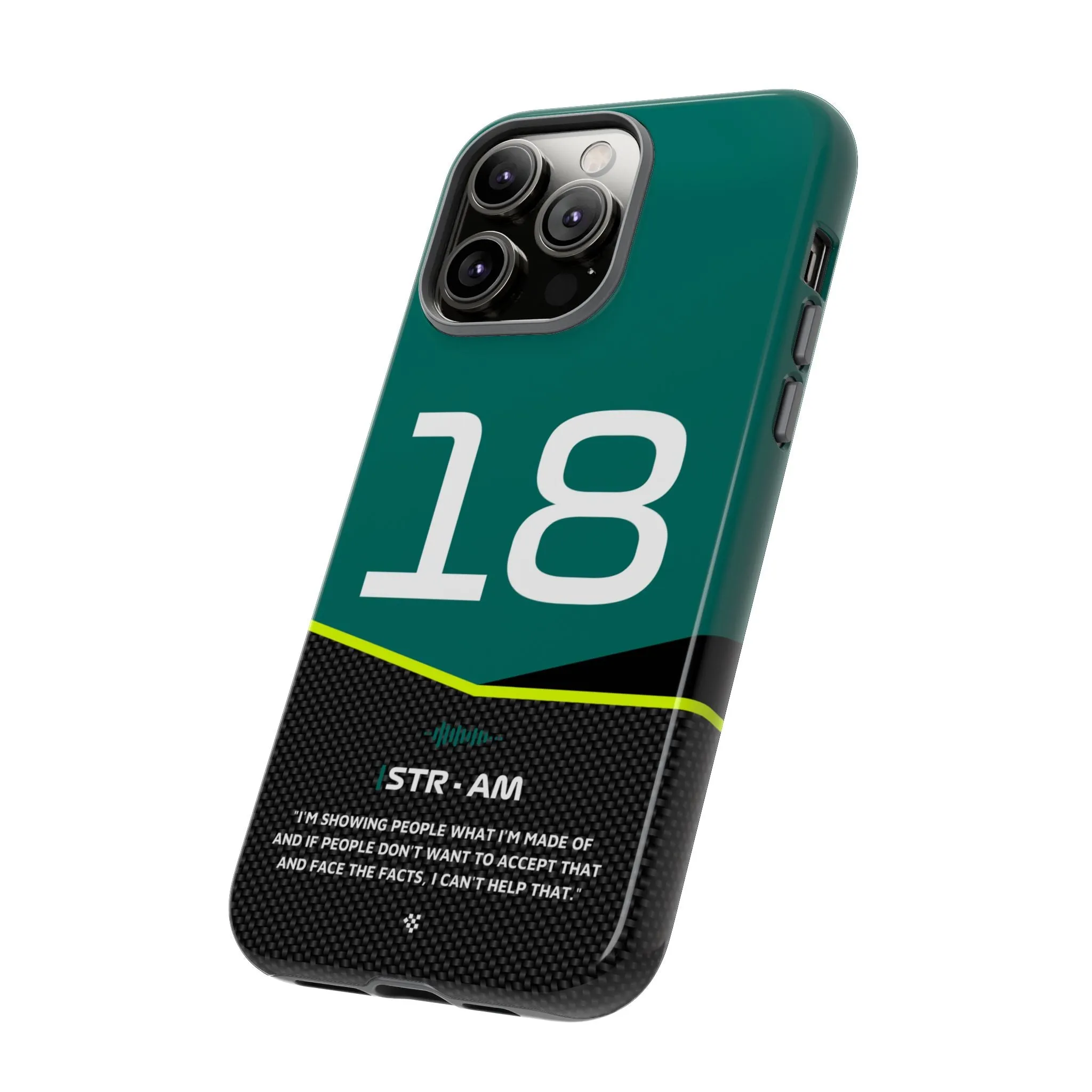 Lance Stroll F1 Car Phone Case 2024