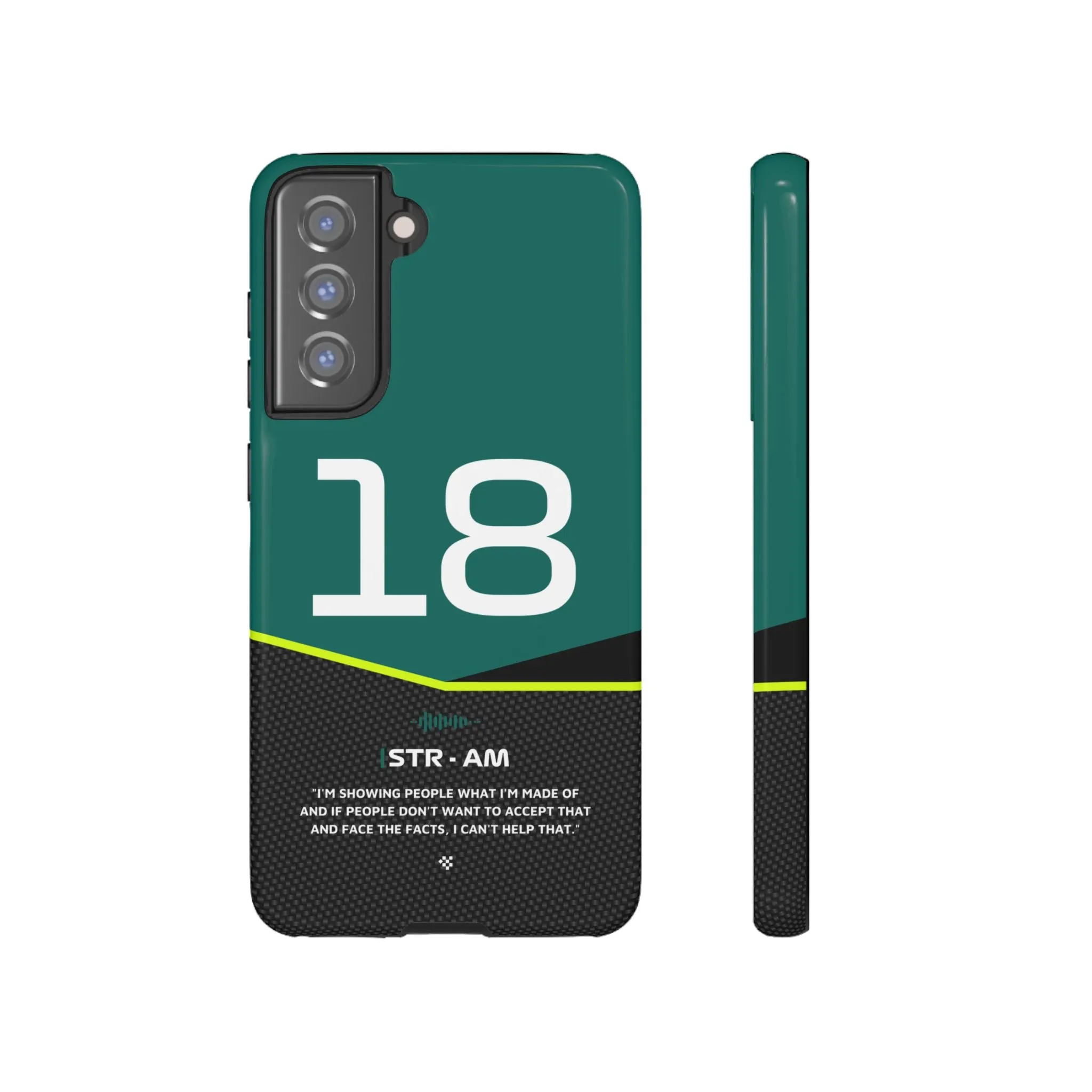 Lance Stroll F1 Car Phone Case 2024