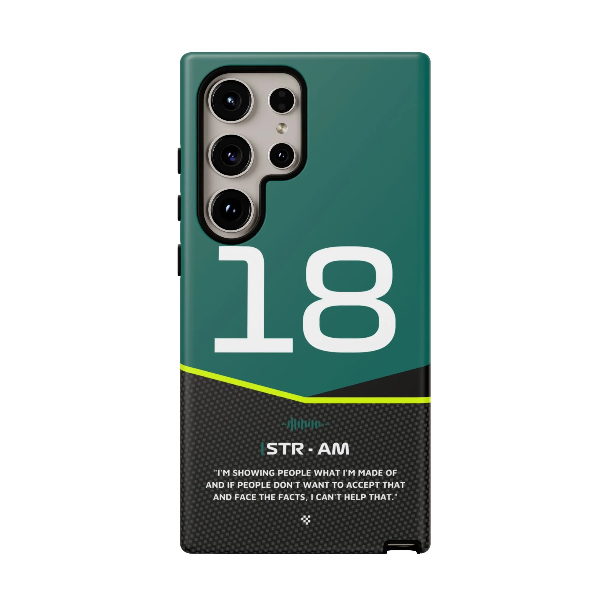 Lance Stroll F1 Car Phone Case 2024