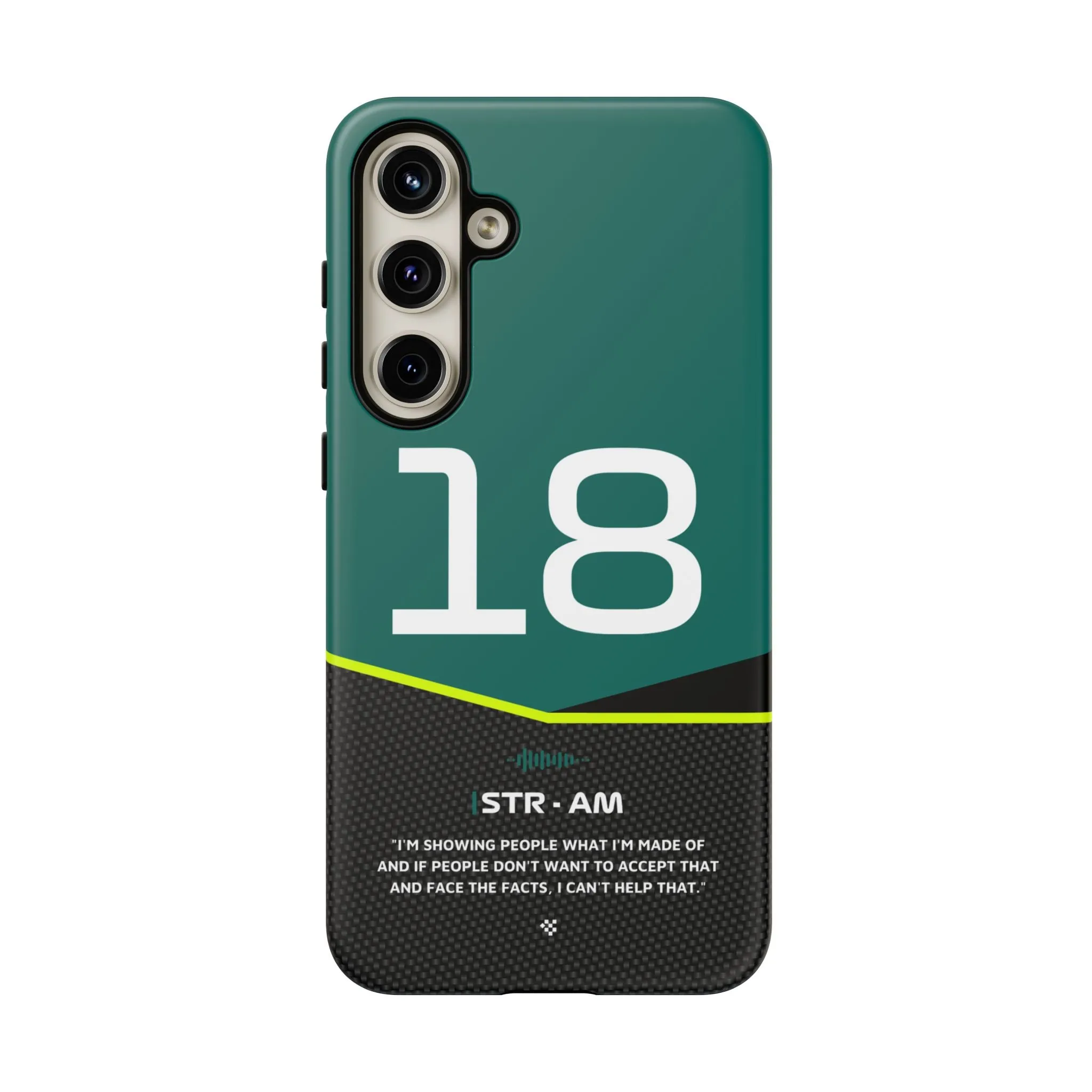 Lance Stroll F1 Car Phone Case 2024