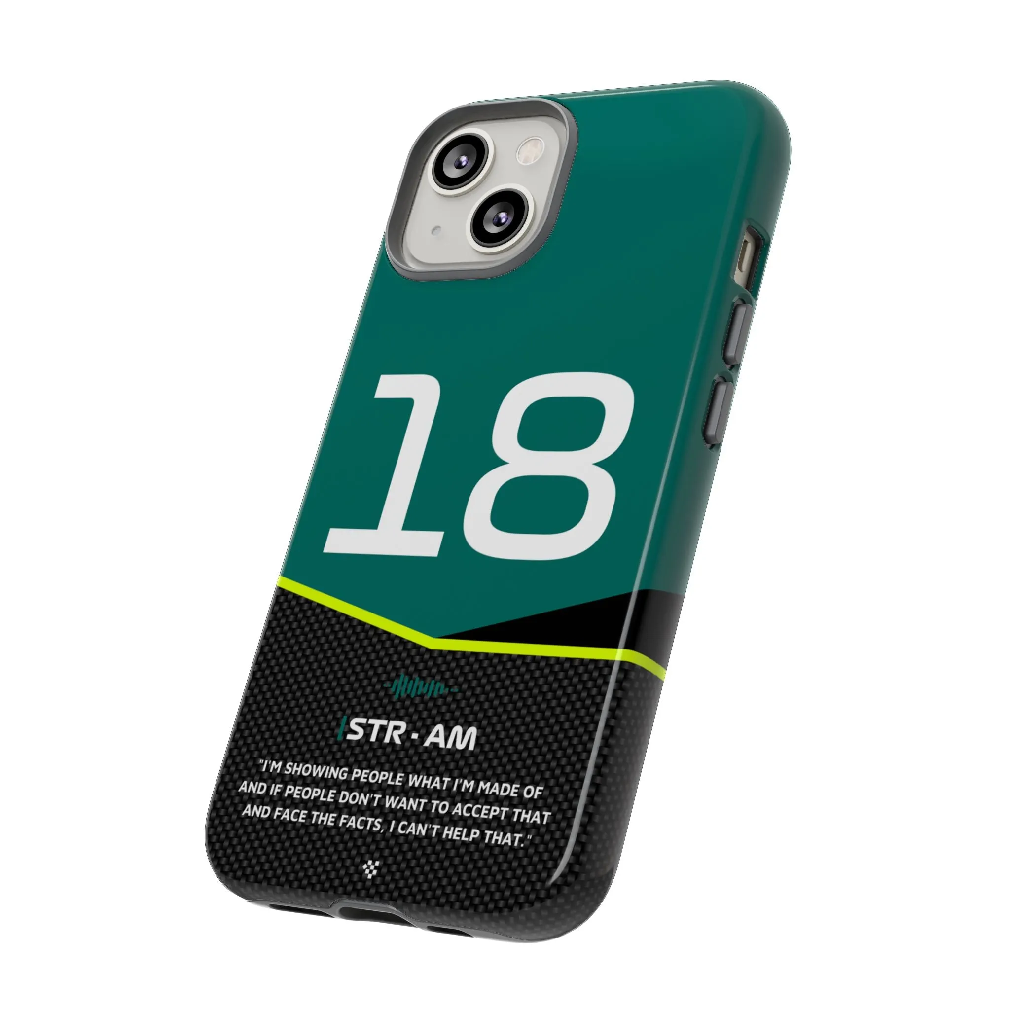 Lance Stroll F1 Car Phone Case 2024