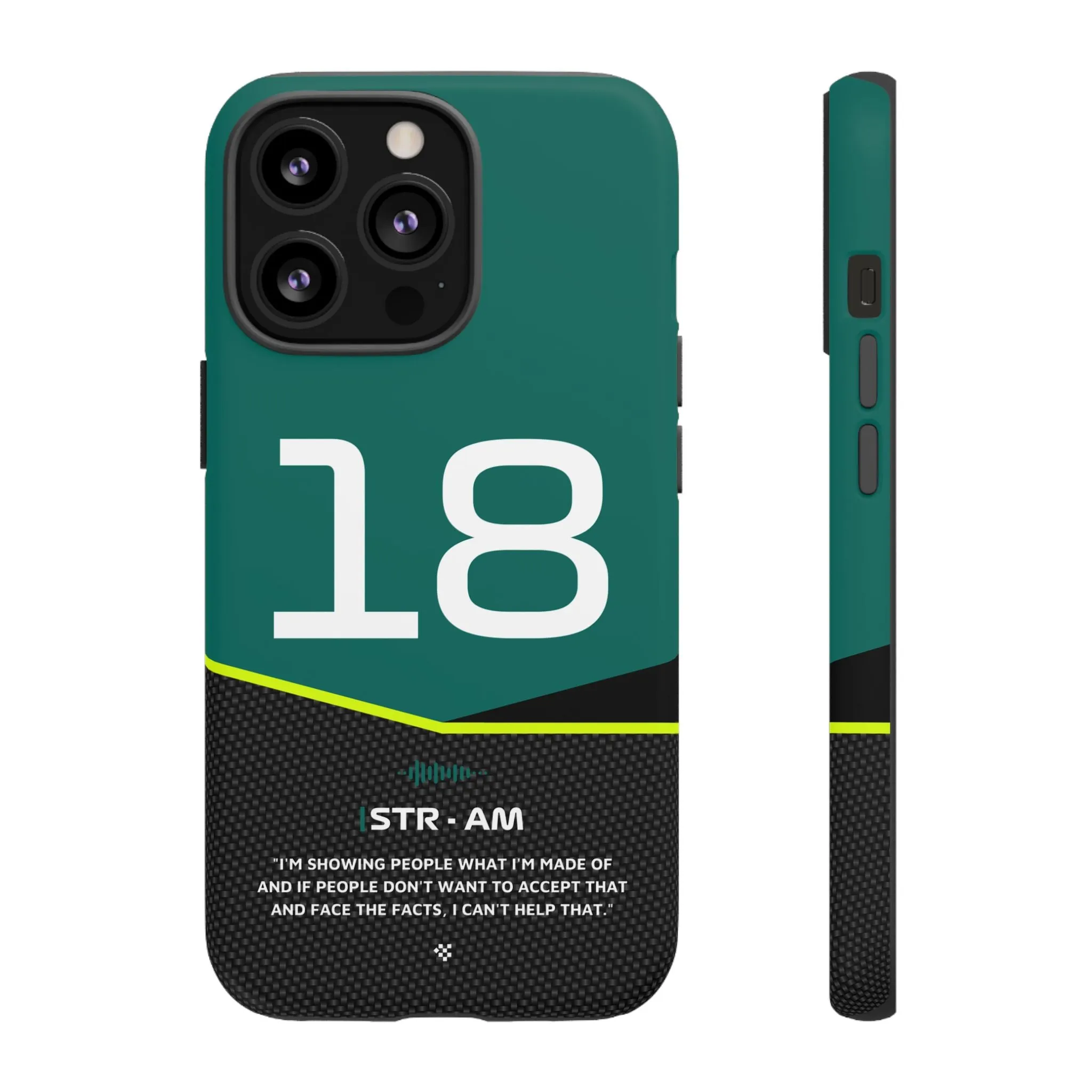 Lance Stroll F1 Car Phone Case 2024