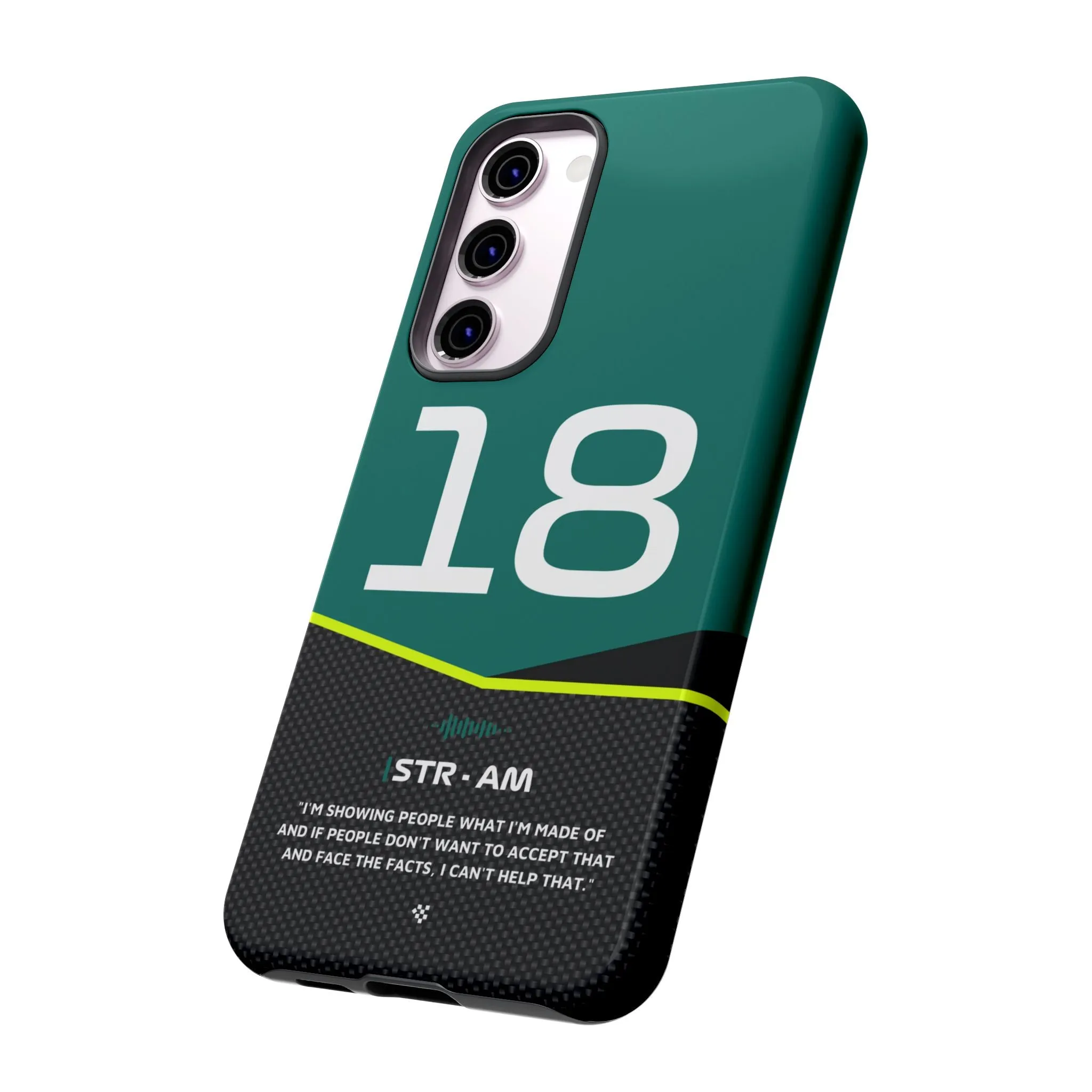 Lance Stroll F1 Car Phone Case 2024