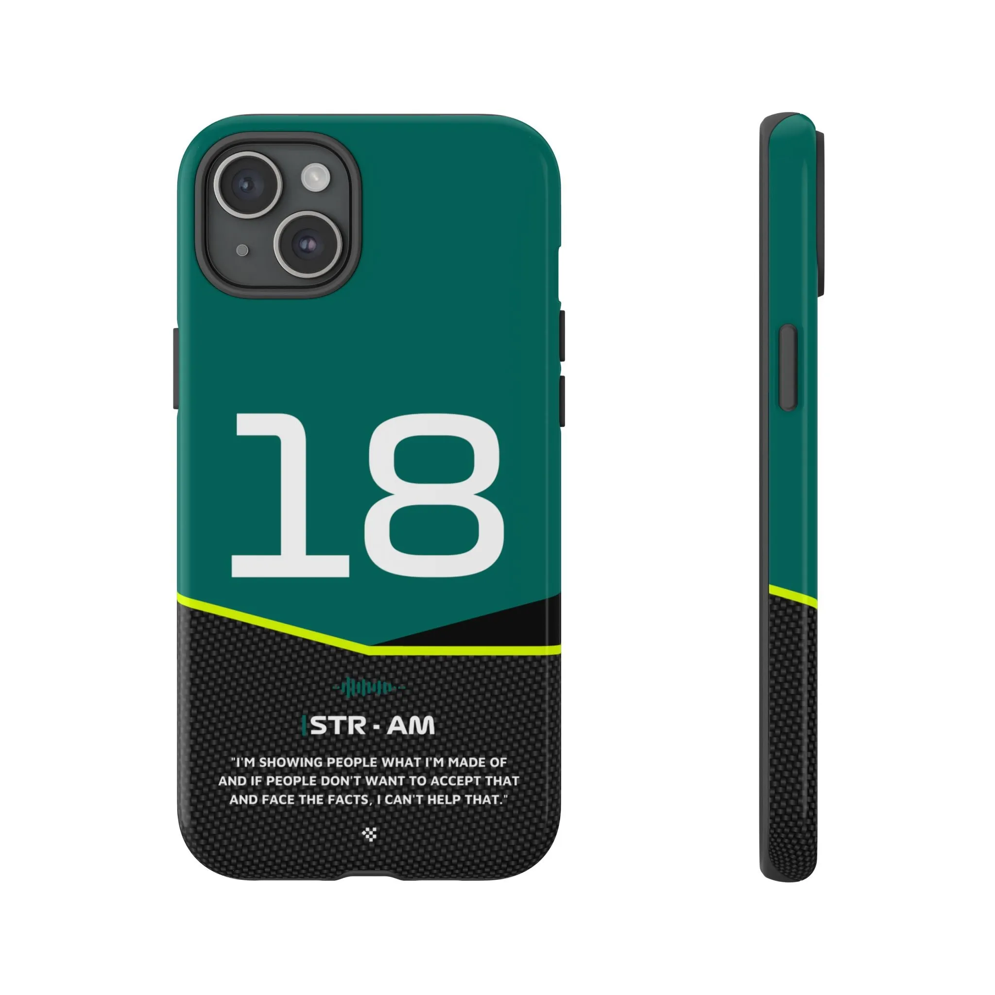 Lance Stroll F1 Car Phone Case 2024