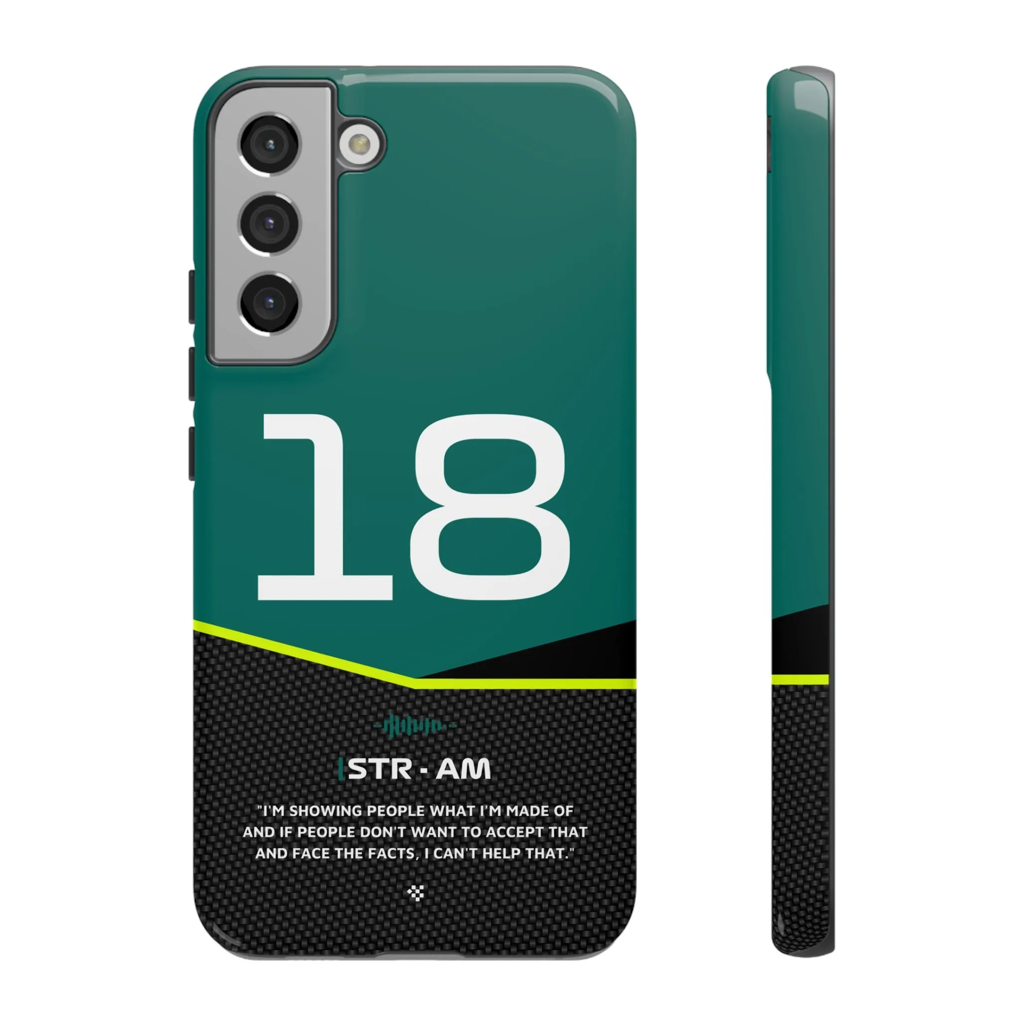 Lance Stroll F1 Car Phone Case 2024