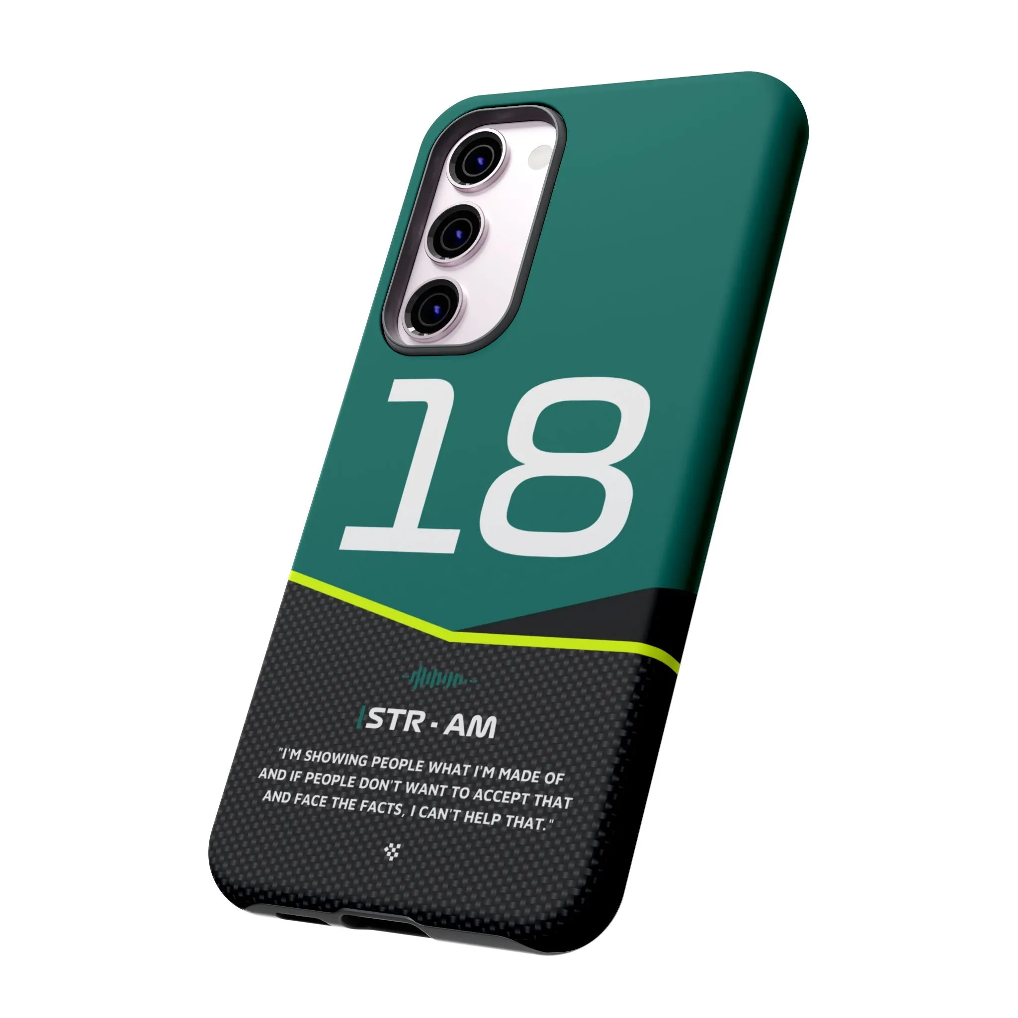 Lance Stroll F1 Car Phone Case 2024