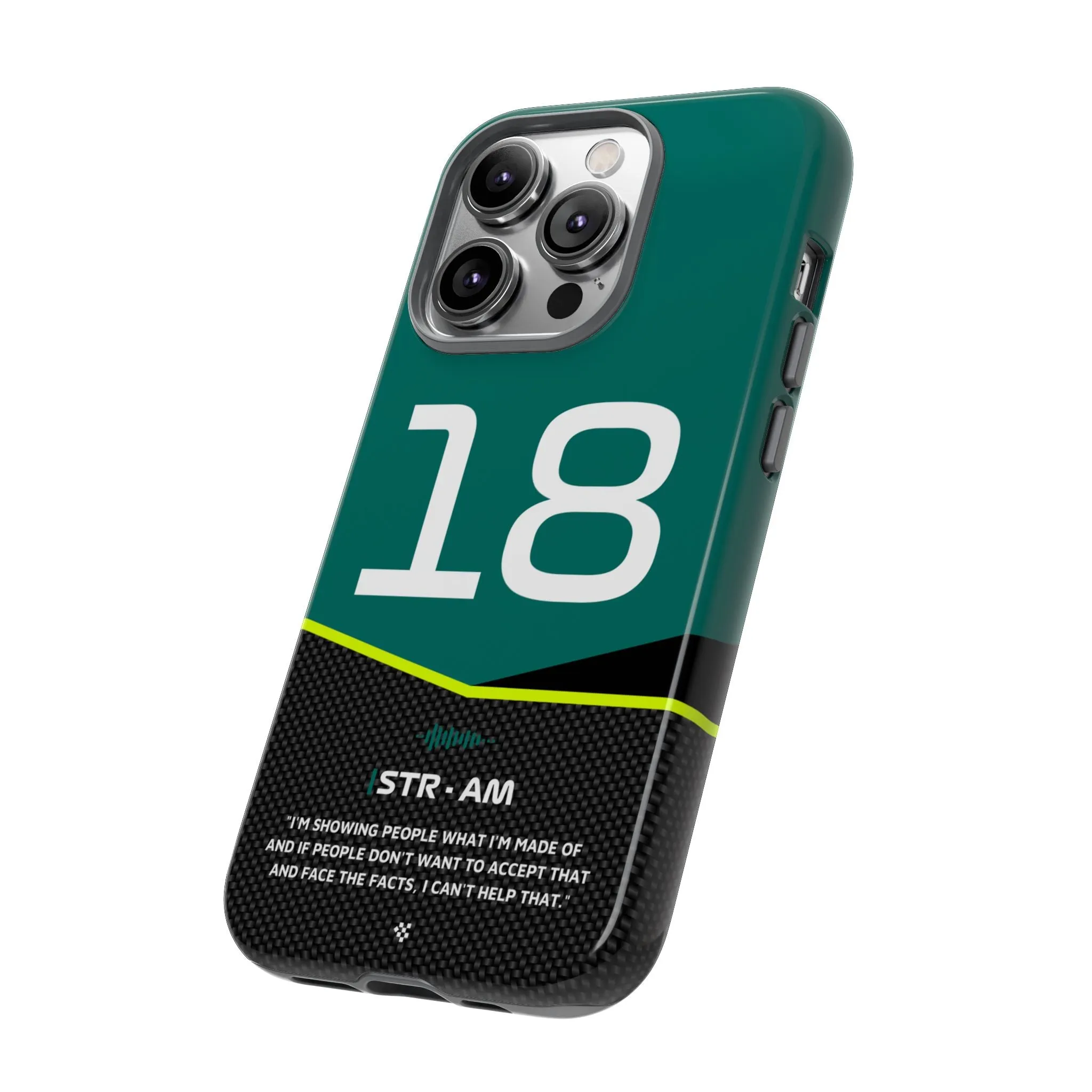 Lance Stroll F1 Car Phone Case 2024