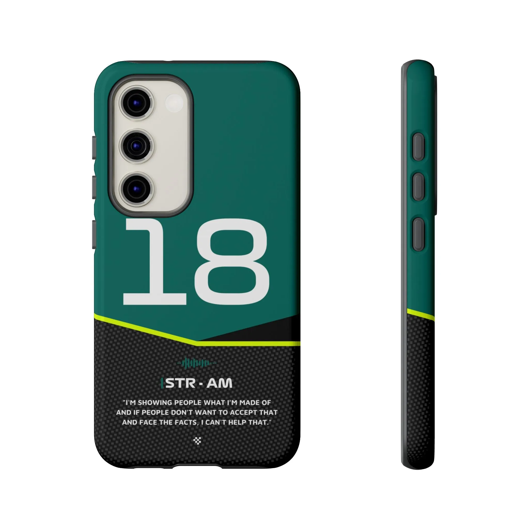 Lance Stroll F1 Car Phone Case 2024