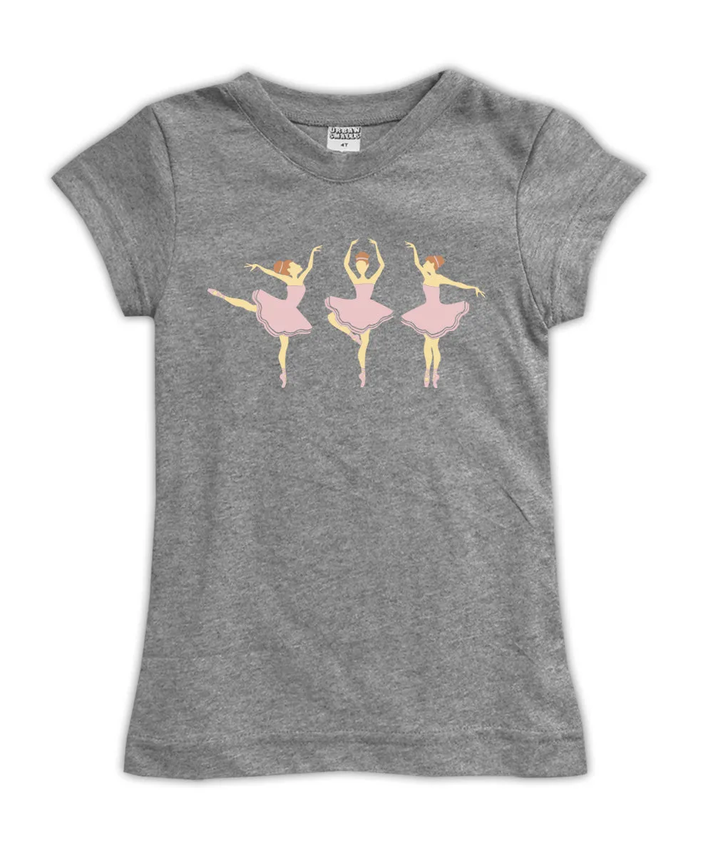 'Light Skin Ballerinas' Fitted Tee