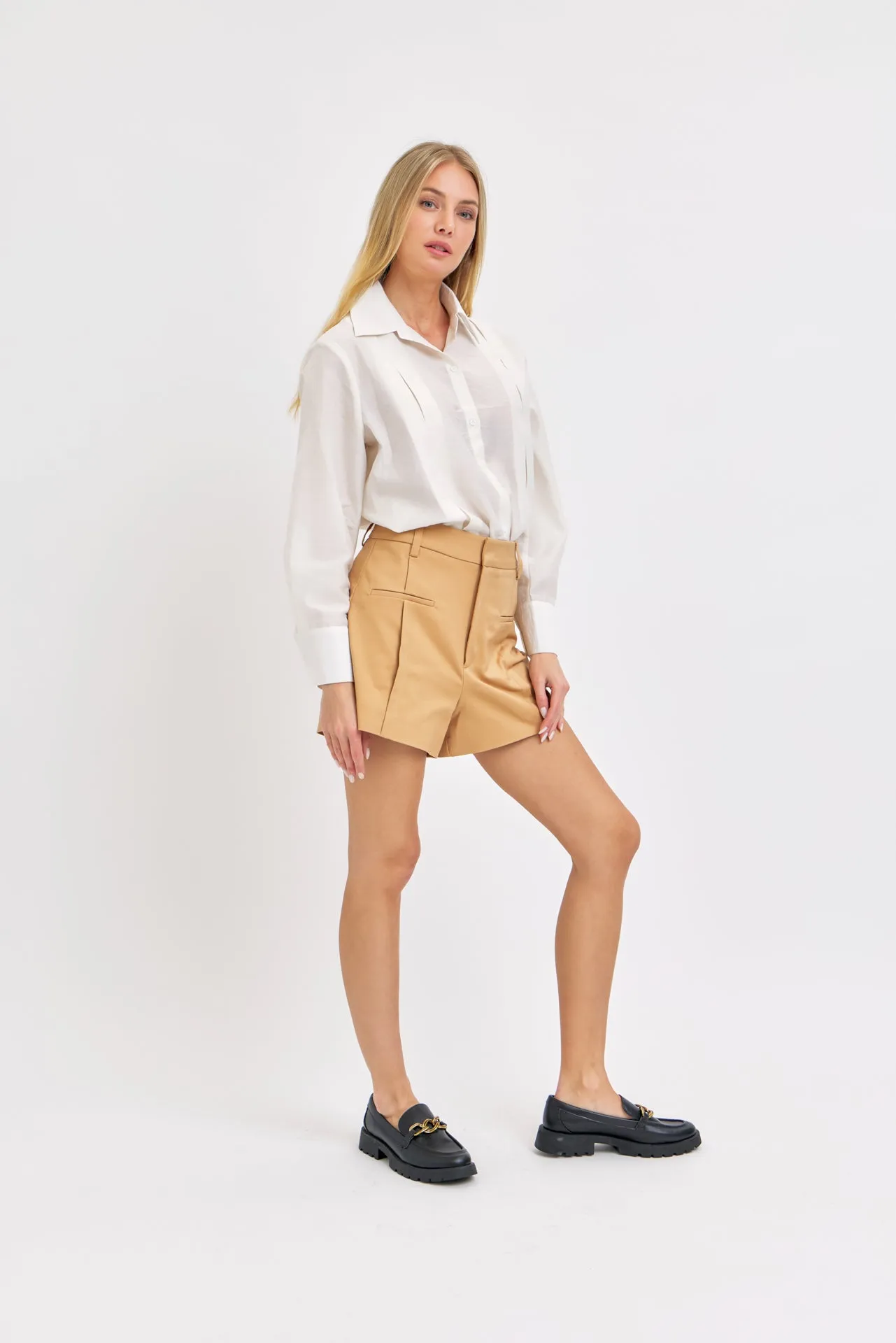 Over The Drama Shorts - Khaki