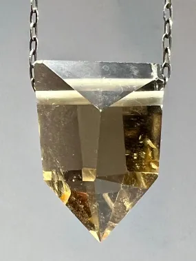 Smoky Quartz Crystal Necklace