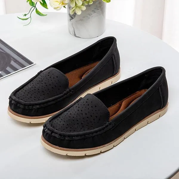 Women's Casual Fashion Daily Hollow Flats 88849497S