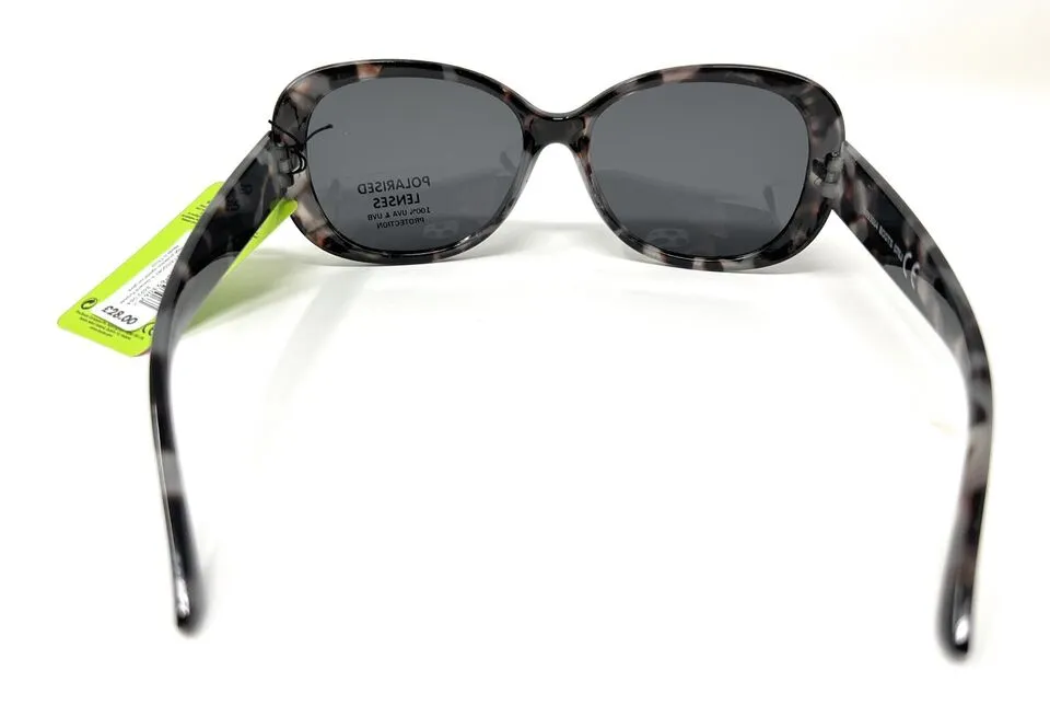 Women's Polarised Sunglasses: Grey Tortoiseshell Frame Boots 076J